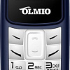 Мобильный телефон Olmio A02 (белый/синий)