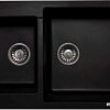 Кухонная мойка Lava D3 (черный металлик)