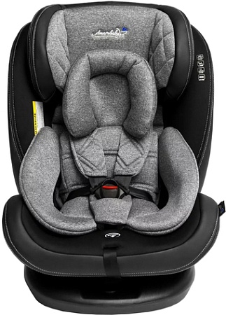Детское автокресло Amarobaby Isofix ST-3 (серый)