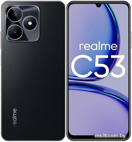 Смартфон Realme C53 RMX3760 6GB/128GB международная версия (глубокий черный)