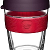 Многоразовый стакан KeepCup Longplay Brew M Red Bells 340мл (бордовый)