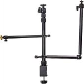 Струбцинный штатив Zarrumi Stream Double Arm Kit