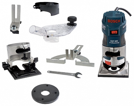 Фрезер Bosch GKF 600 Professional + оснастка