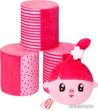 Конструктор/игрушка-конструктор Мякиши Малышарики Городки с Нюшенькой 655