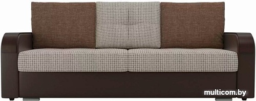 Диван Лига диванов Мейсон 102157 (бежевый/коричневый)