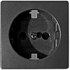 Накладка для розетки Simon 82041-38 (графит)