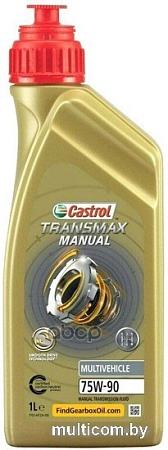 Трансмиссионное масло Castrol Transmax Manual Multivehicle 75W90 15D816 1 л