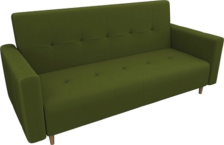 Диван Mebelico Вест 108720 (микровельвет, зеленый)