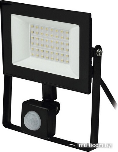Уличный прожектор Uniel ULF-F62-50W/6500K SENSOR IP54 200-240В BLACK UL-00007126