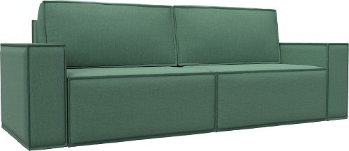 Диван Лига диванов Куба Лайт 129437 (рогожка амур 11 зеленый)