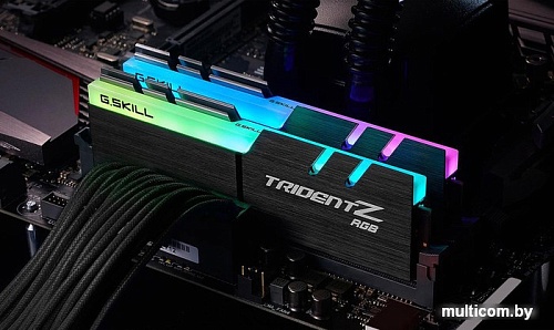 Оперативная память G.Skill Trident Z RGB 2x16GB DDR4 PC4-32000 F4-4000C16D-32GTZR