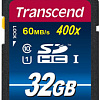 Карта памяти Transcend SDHC Class 10 UHS-I Premium 32Gb (TS32GSDU1)