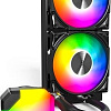 Жидкостное охлаждение для процессора Montech HyperFlow ARGB 240 (черный)