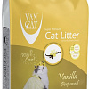 Наполнитель для туалета Van Cat Vanilla с ароматом ванили 10 кг