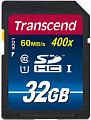 Карта памяти Transcend SDHC Class 10 UHS-I Premium 32Gb (TS32GSDU1)