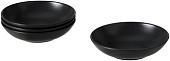 Набор обеденных тарелок Swed House Djup Platta MR3-33 (черный)