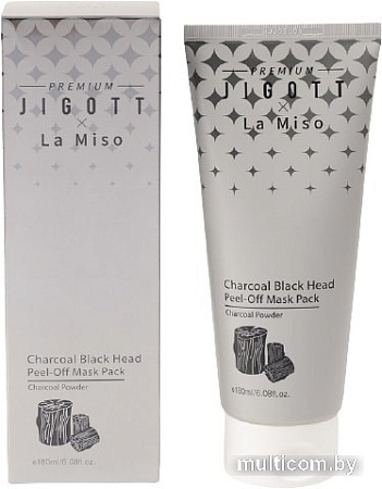 Jigott Маска-пленка La Miso Premium с углем 180 мл