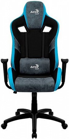 Кресло AeroCool Count Steel Blue (черный/синий)