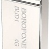 USB Flash Borofone BUD1 4GB (серебристый)