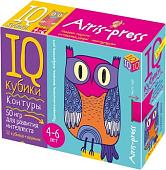 Кубики Айрис-Пресс Умные кубики. Контуры 27488