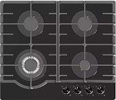 Варочная панель ZorG HAG62 FDW black