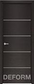 Межкомнатная дверь Юркас Deform H12 ДГ 70x200 (дуб французский темный)