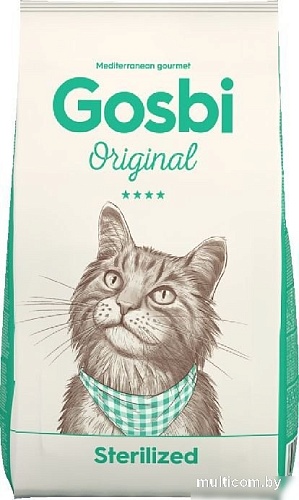 Сухой корм для кошек Gosbi Original cat sterilized 7 кг