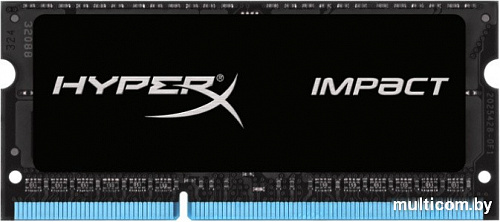 Оперативная память Kingston HyperX Impact 8GB DDR3 SO-DIMM PC3-14900 [HX318LS11IBK2/8]