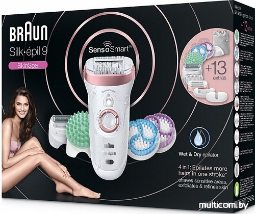 Эпилятор Braun Silk-epil 9 SkinSpa SensoSmart 9/990 Wet&Dry