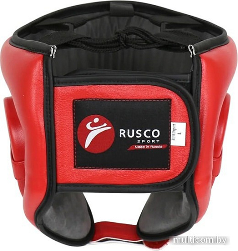 Cпортивный шлем Rusco Sport Pro с усилением XS (красный)