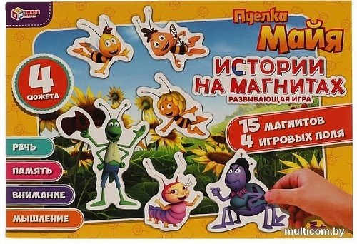 Магниты для магнитной доски Умные игры Пчелка Майя 4680107907462