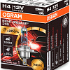 Галогенная лампа Osram Night Breaker 200 H4 64193NB200 (картонная коробка, 1 шт)