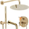 Душевая система Rea Lungo REA-P4125 (золотой)