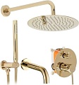 Душевая система Rea Lungo REA-P4125 (золотой)