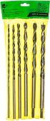 Набор сверл TopTools 60H816 (6 шт)