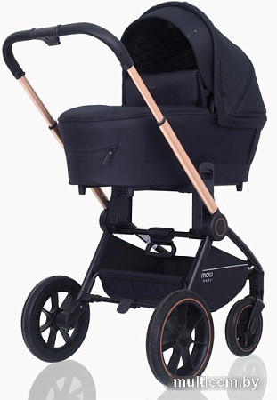 Универсальная коляска Rant MOWbaby Zoom PU (2 в 1, gold black)