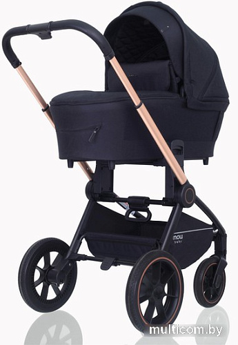 Универсальная коляска Rant MOWbaby Zoom PU (2 в 1, gold black)