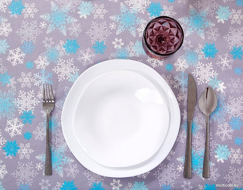 Скатерть АртПостель Льдинка СБ.150.180 180x150