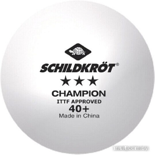 Мяч для настольного тенниса Donic-Schildkrot Champion 3 608542 (120 шт, белый)