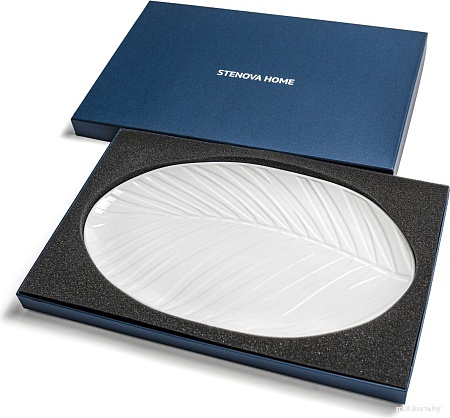 Блюдо Stenova Home Bali 61310161 (белый фарфор)