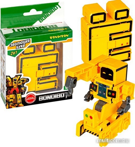 Трансформер Bondibon Bondibot Буква Ё ВВ5492