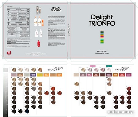 Крем-краска Constant Delight 10-19 светлый блондин сандре фиолетовый 60 мл