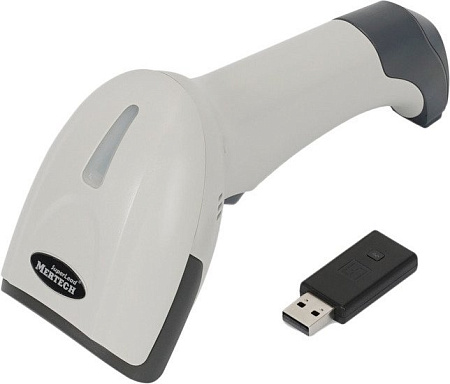 Сканер штрих-кодов Mertech CL-2300 BLE Dongle P2D USB (белый)