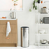 Brabantia Touch Bin New 30 л (стальной полированный)