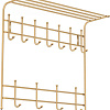 Вешалка для одежды Nika с полкой ВПТ11 (золото)