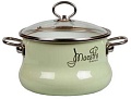 Кастрюля СтальЭмаль Maestro 8SO165S (салатовый)