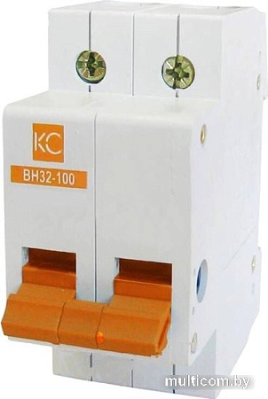 Выключатель нагрузки КС ВН32-100 20А 2Р
