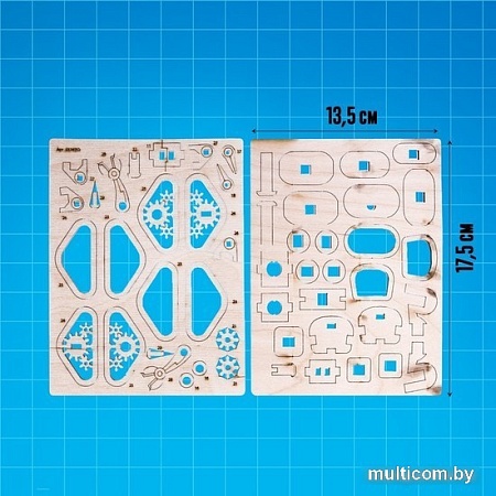 3Д-пазл Лесная мастерская Робот 9374050