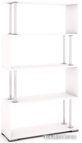 Стеллаж Rinner Зигзаг-2 (белый текстурный)