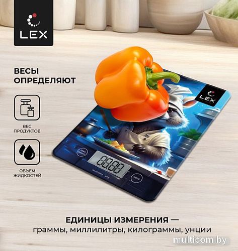 Кухонные весы LEX LXKS 9030